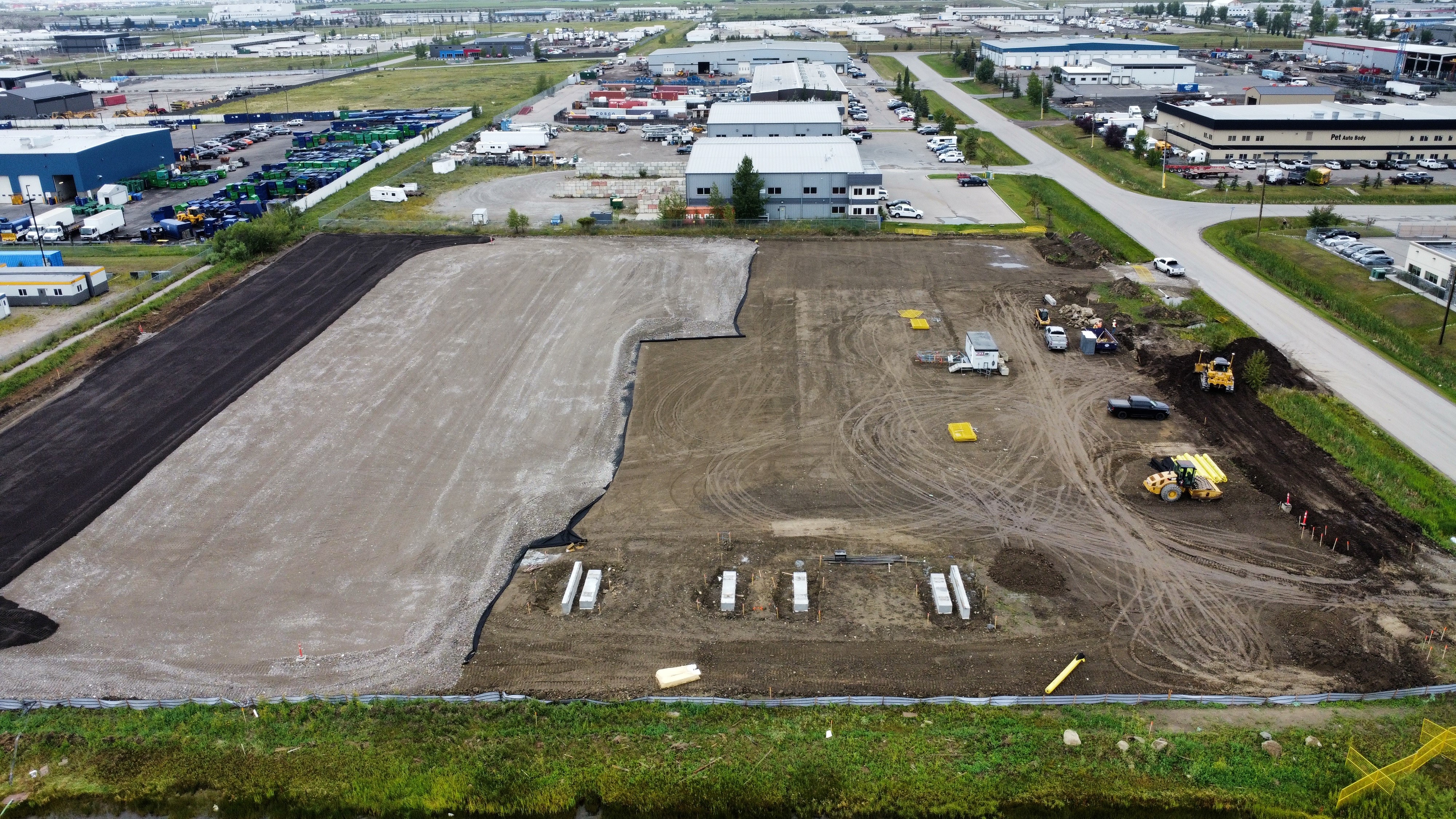 July 28, 2023 - Site Development Ongoing